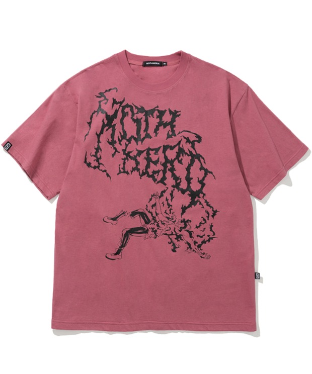 낫포너드 Scream T-Shirts (Dark Pink)